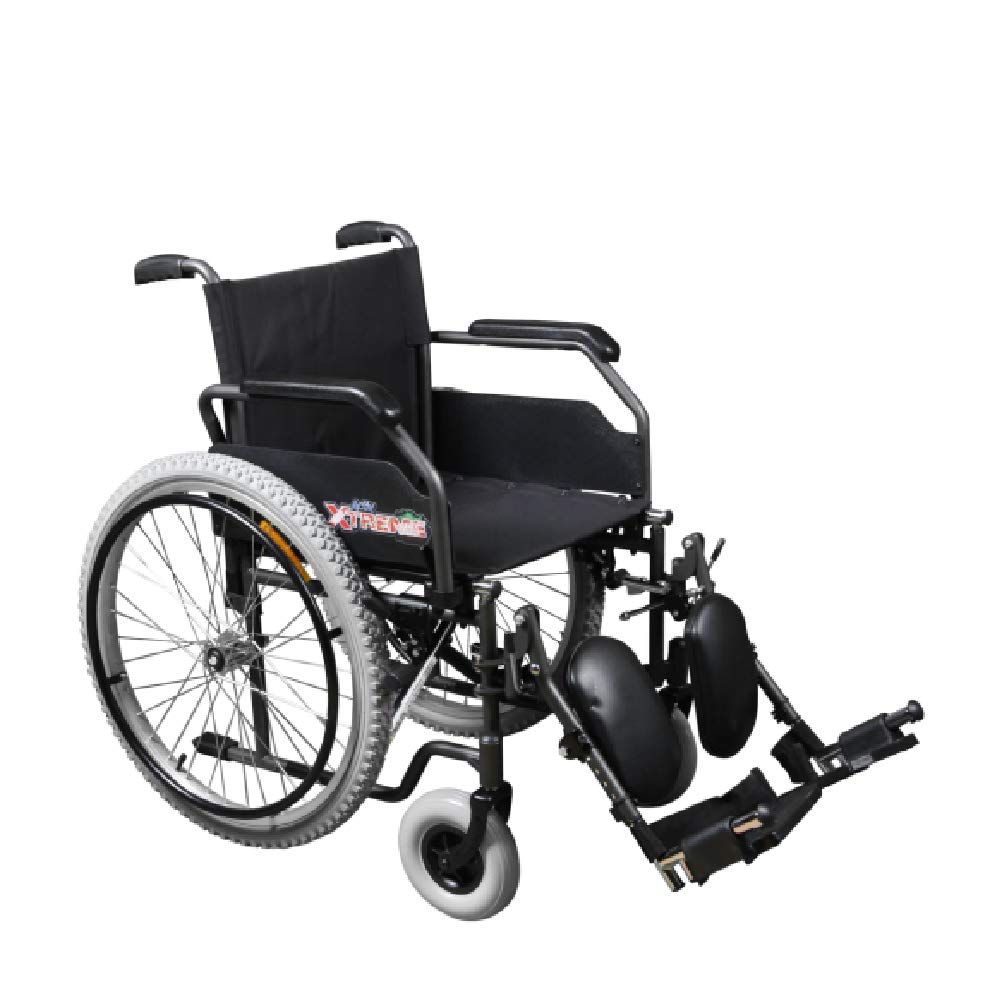 SILLA DE RUEDAS CON ELEVAPIERNAS ABATIBLES/ DESMONTABLES ACTIV-XTREME MARCA - REACTIVE COD R218061BR-TN