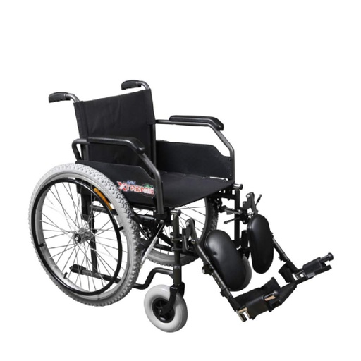SILLA DE RUEDAS CON ELEVAPIERNAS ABATIBLES/ DESMONTABLES ACTIV-XTREME MARCA - REACTIVE COD R218061BR-TN